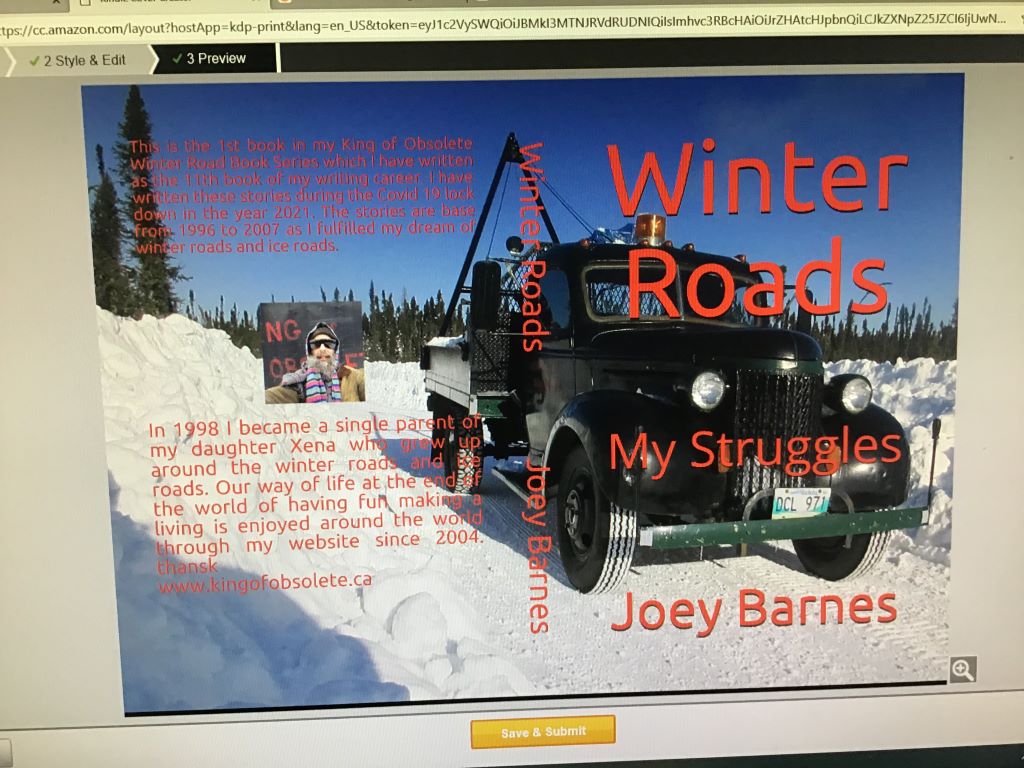 Winter Road Book Series King of Obsolete